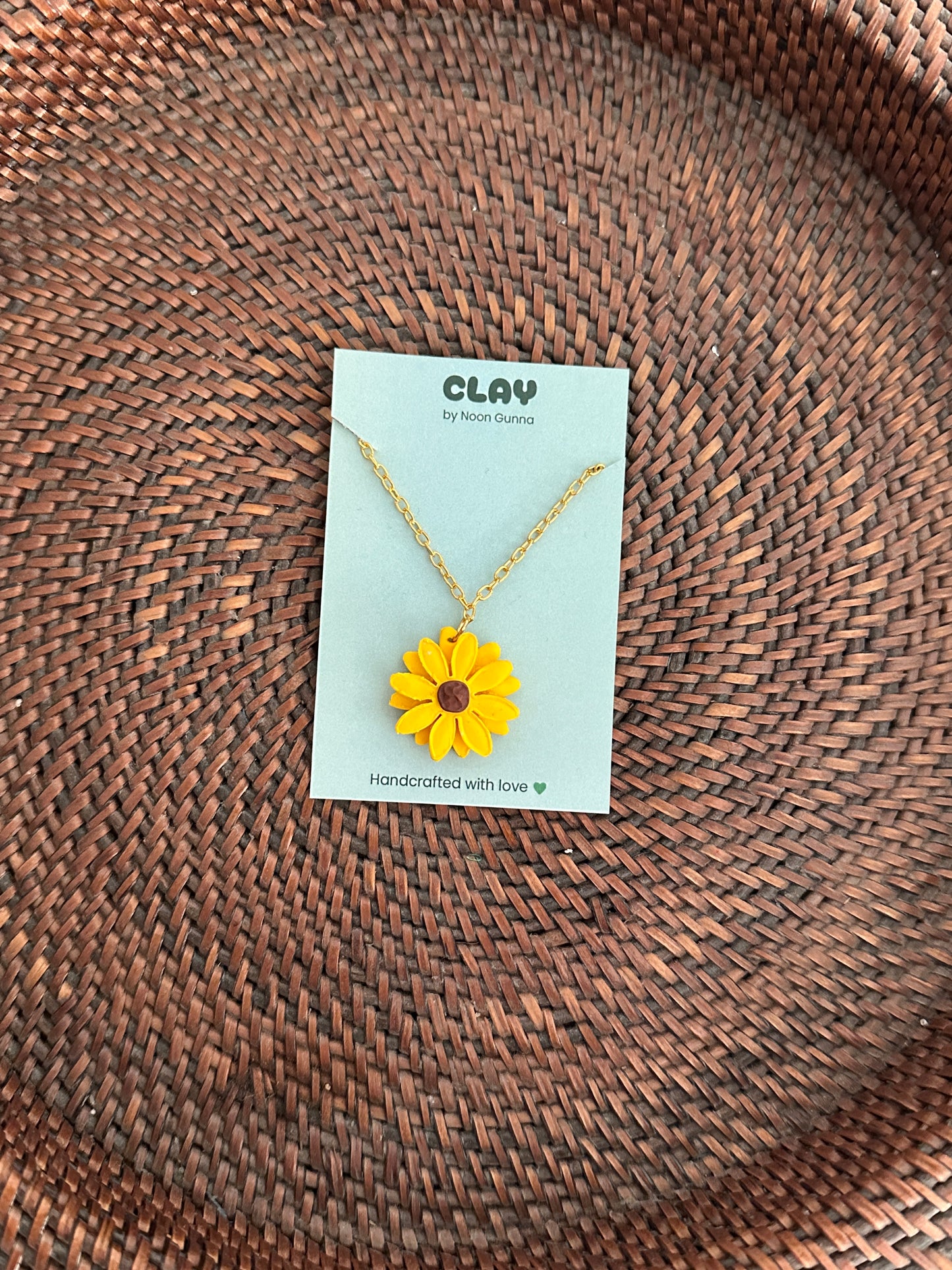Sunflower Bloom Necklace