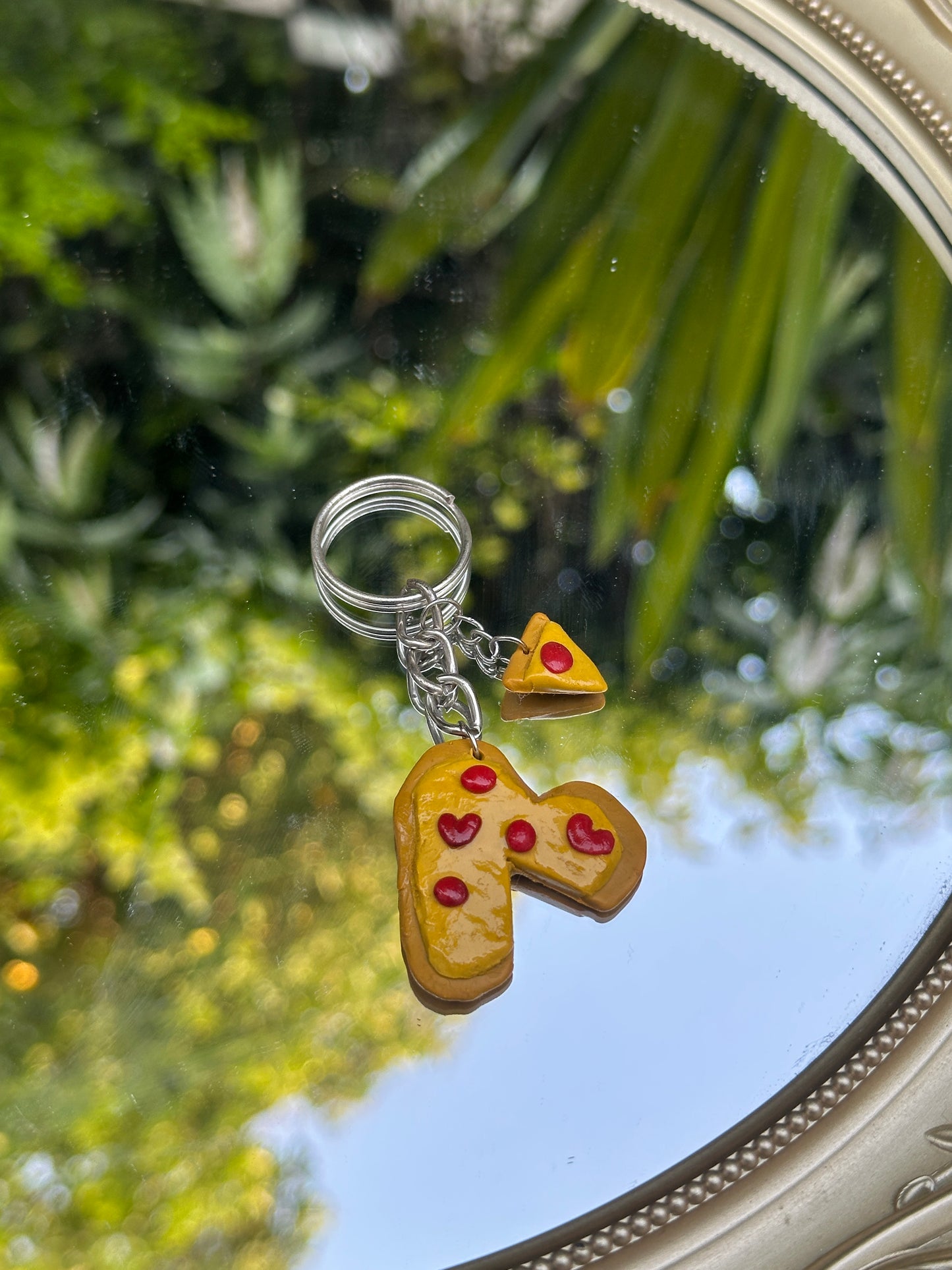 Pizza Keychain