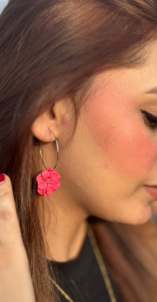 Floral Hoops
