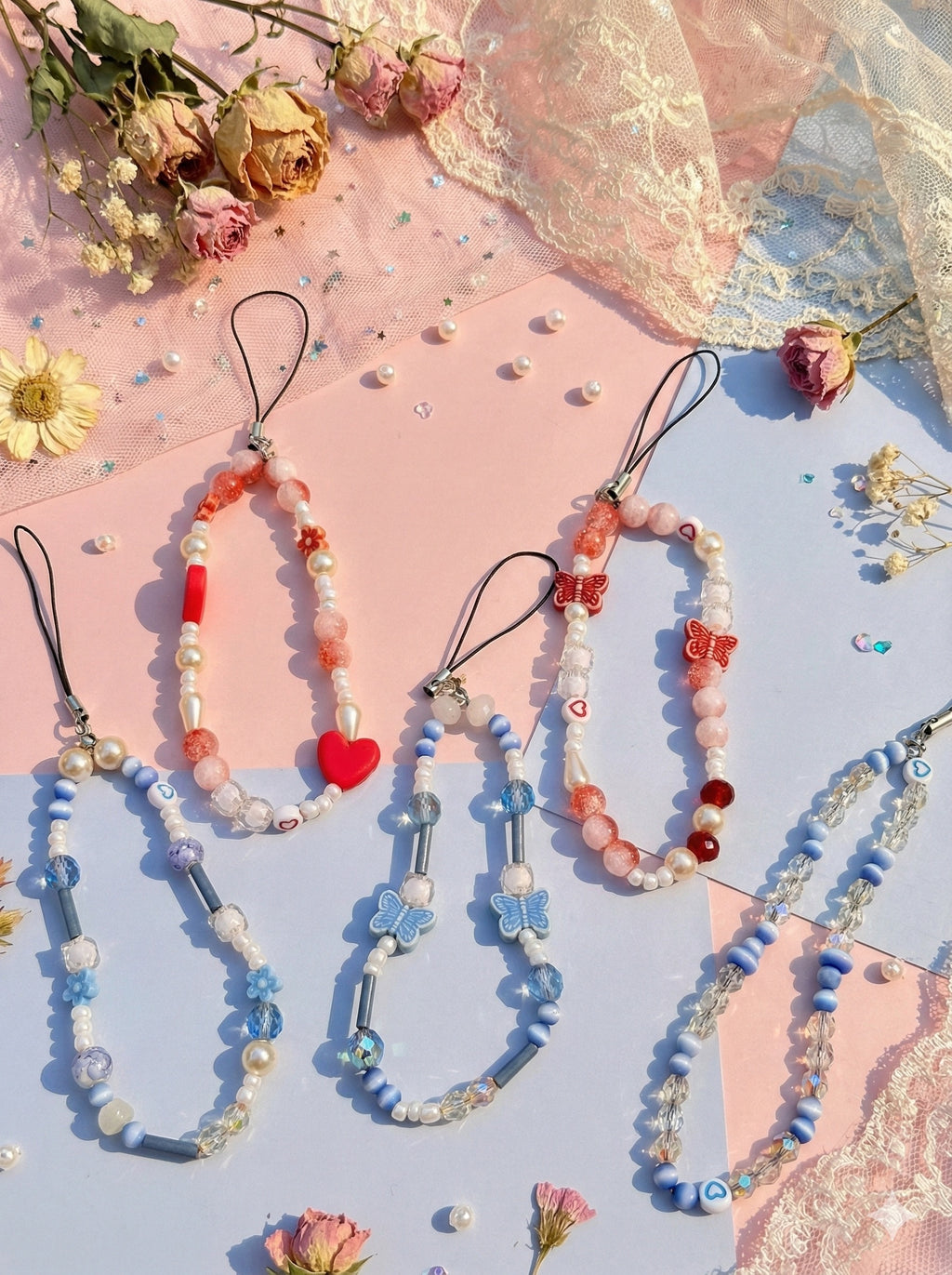 Beads Phone Charm