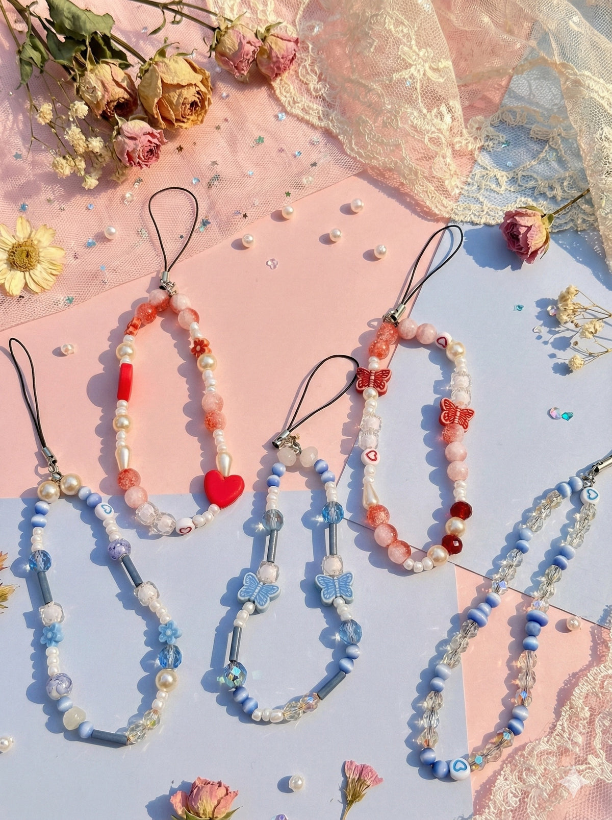Beads Phone Charm