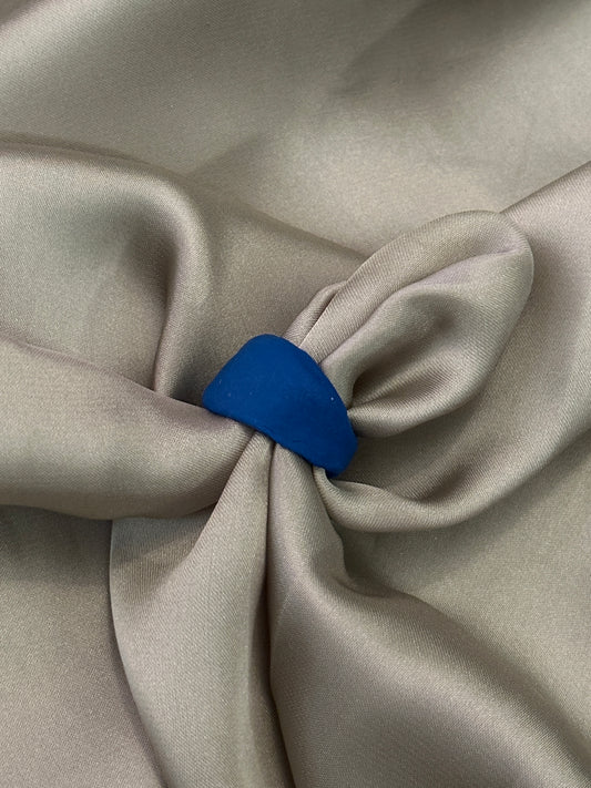 Clay Pop Ring - blue