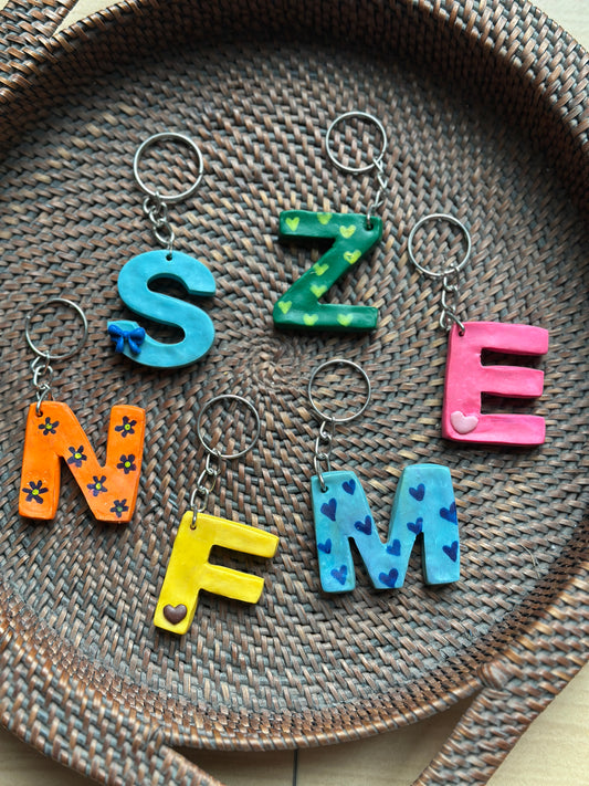 Alphabet Keychain
