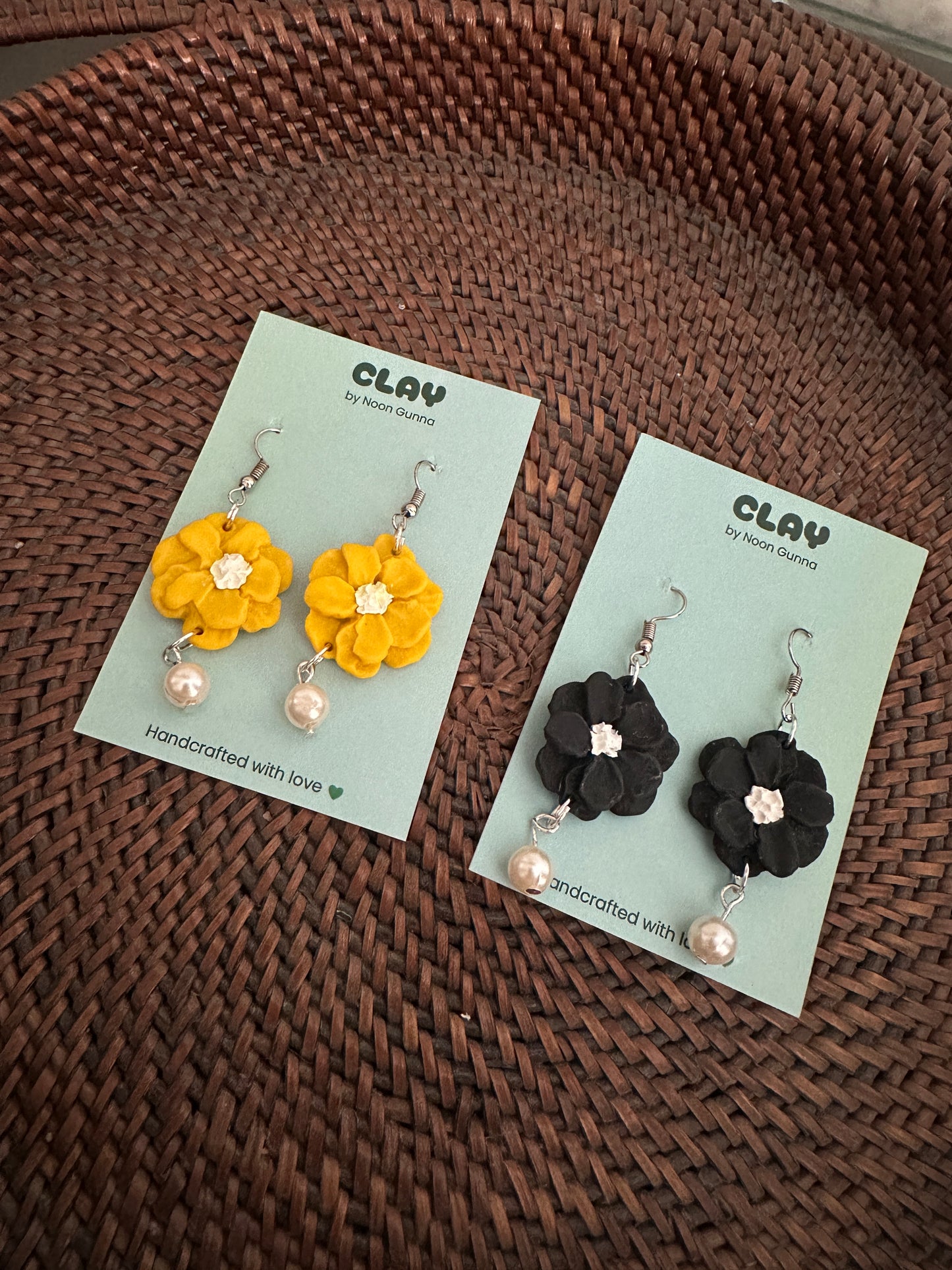 Bloom and Pearl Earrings