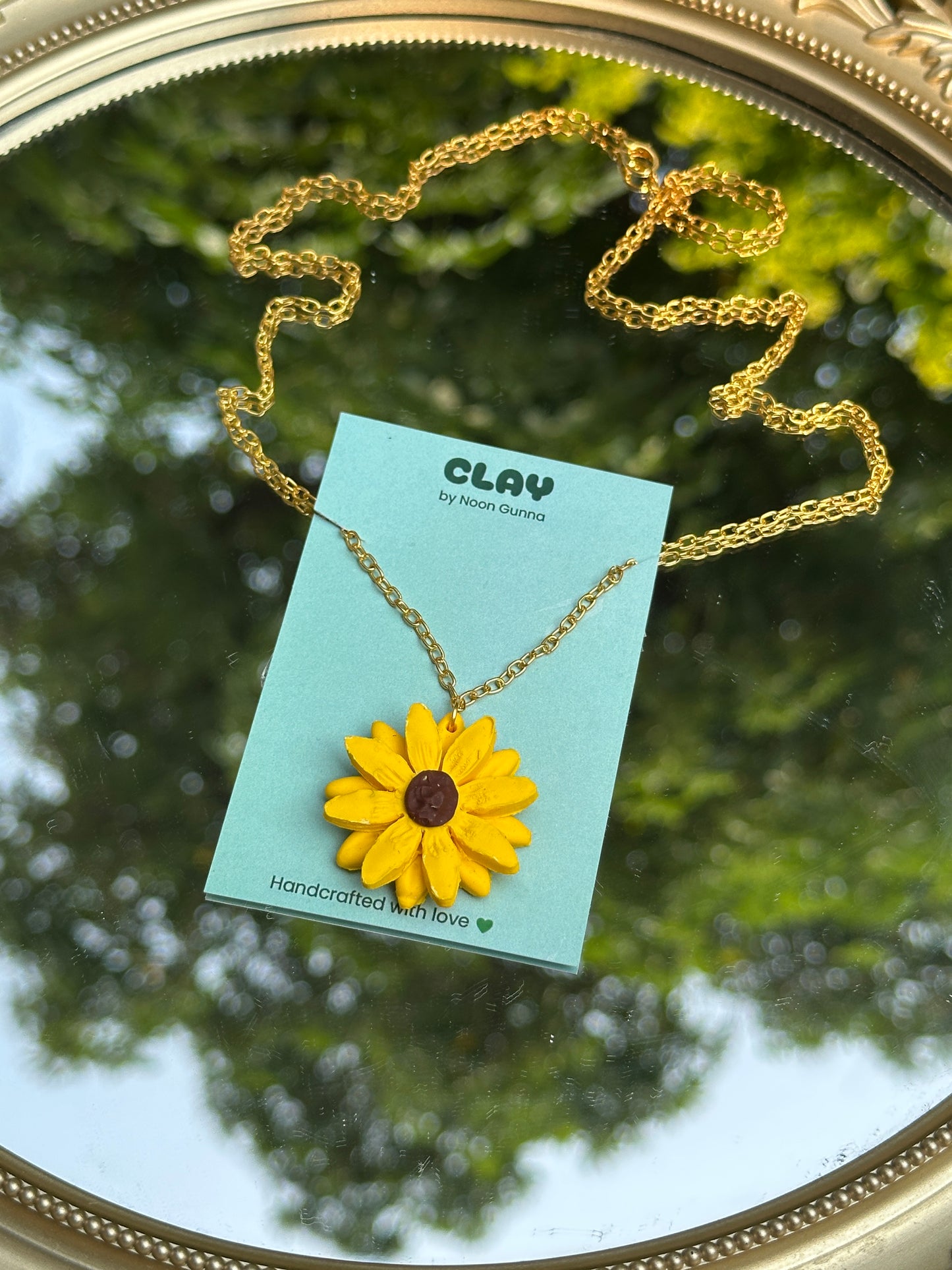 Sunflower Bloom Necklace
