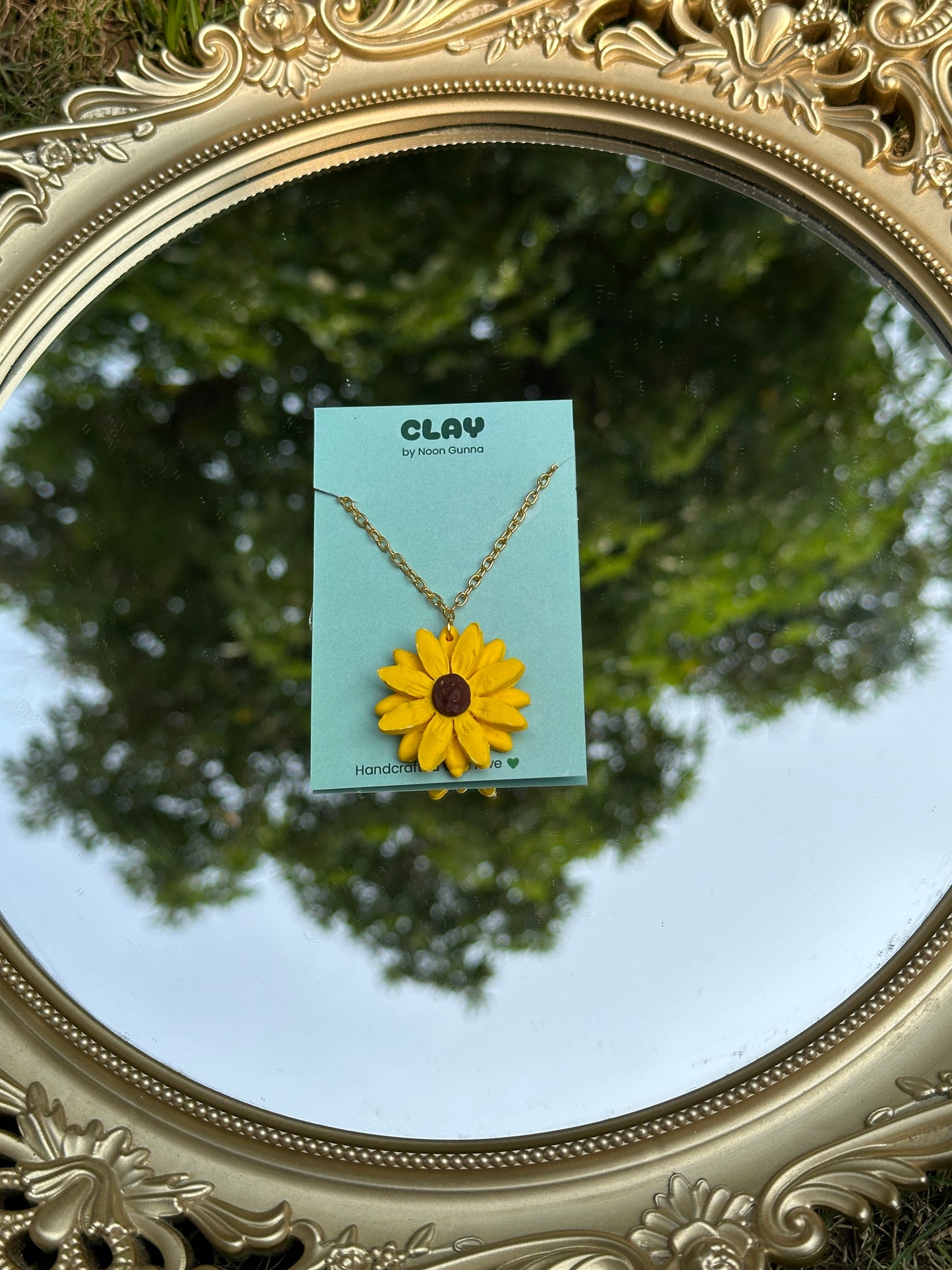 Sunflower Bloom Necklace