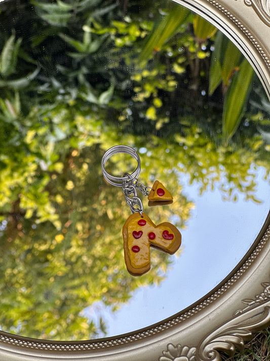 Pizza Keychain