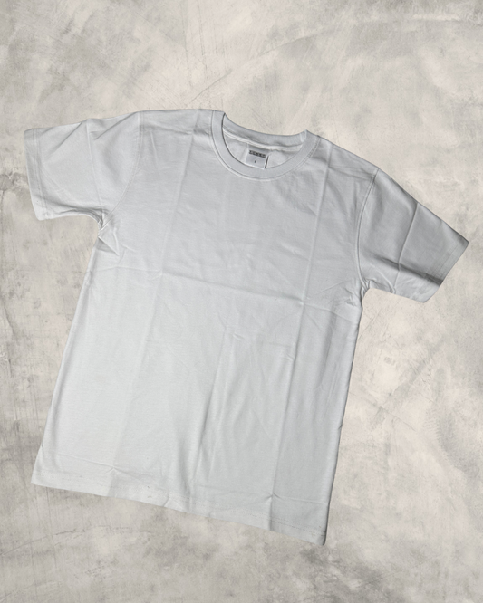 Solid White Tee