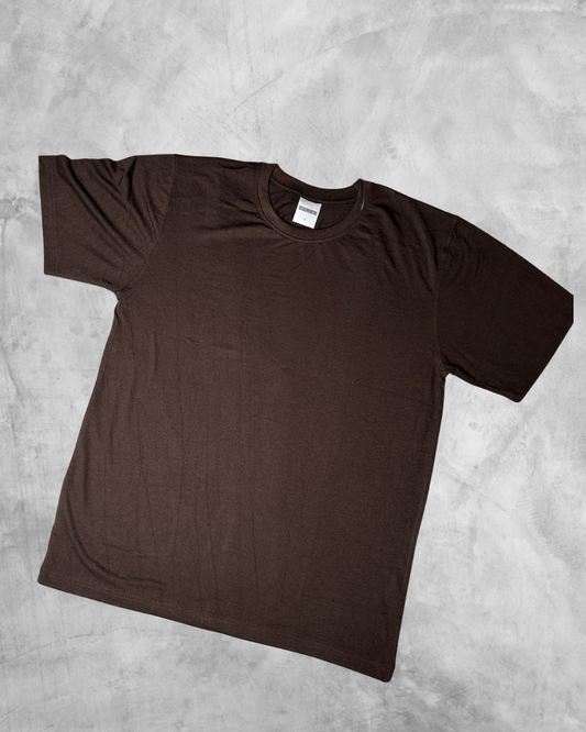 Solid Chocolate Tee