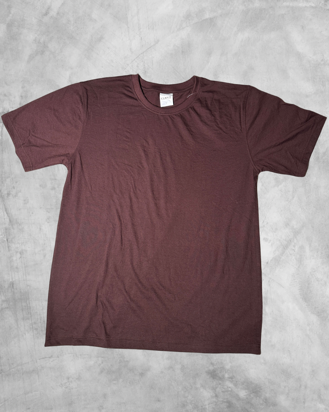 Solid Oxblood Tee