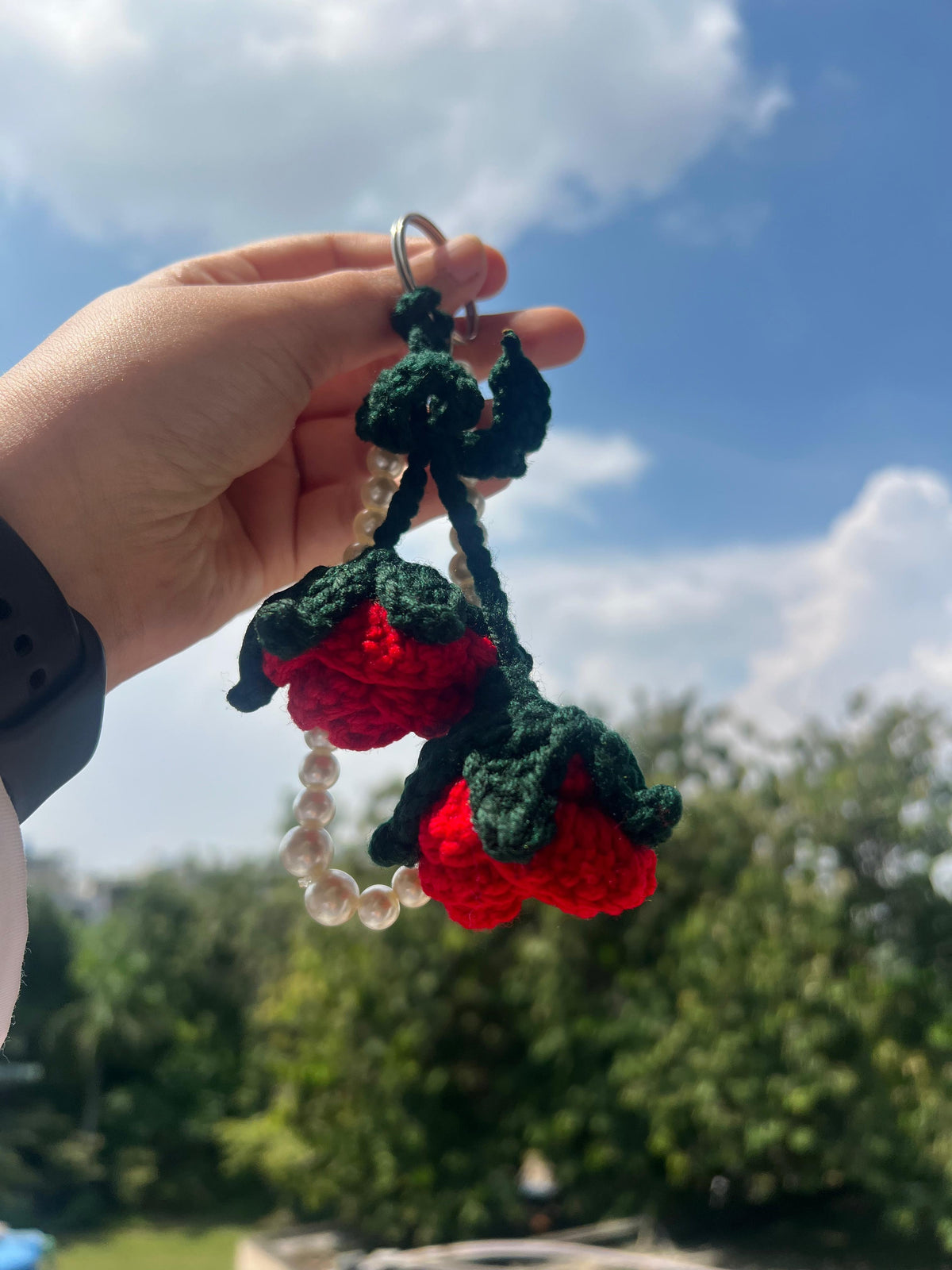 Flower Keychain
