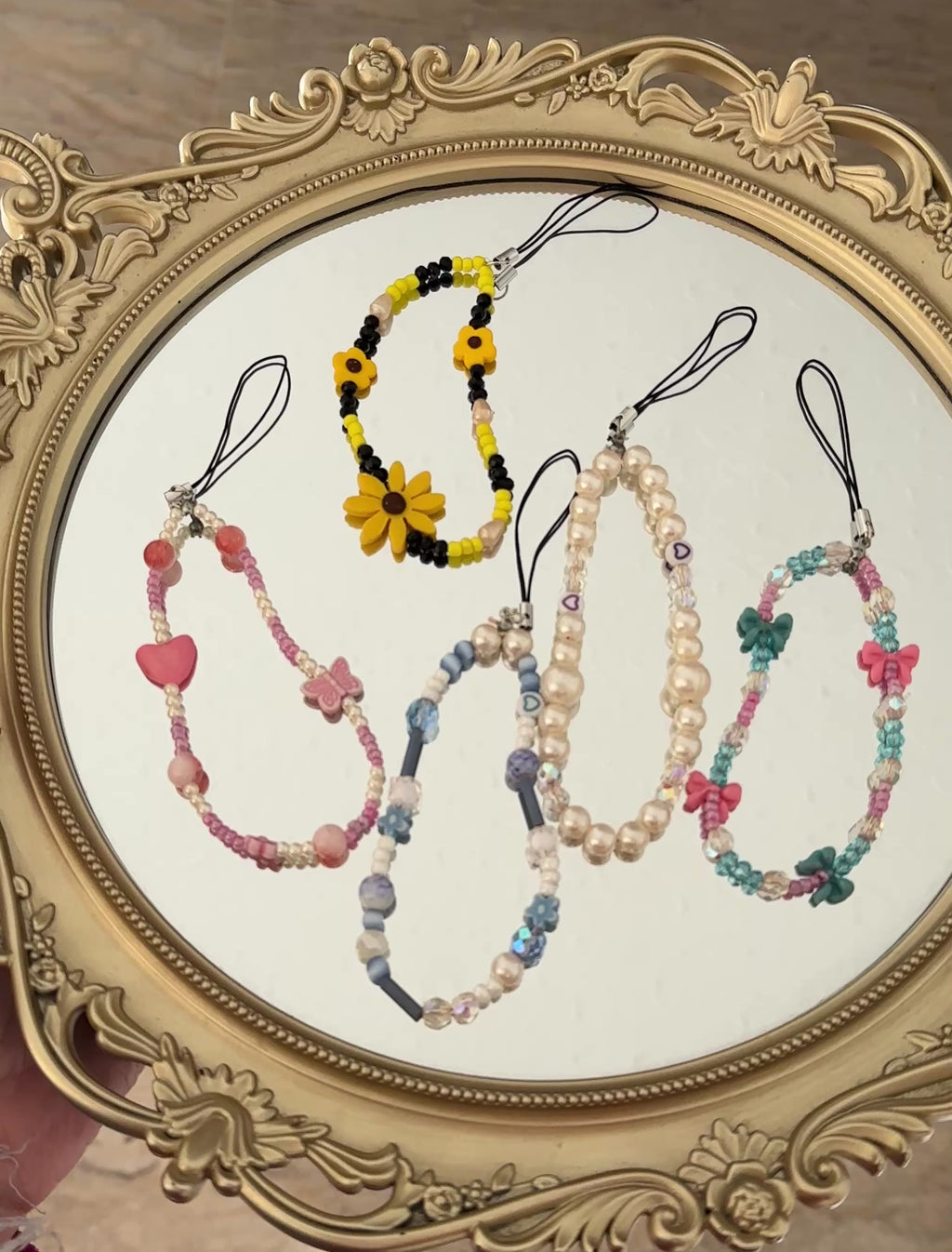 Beads Phone Charm