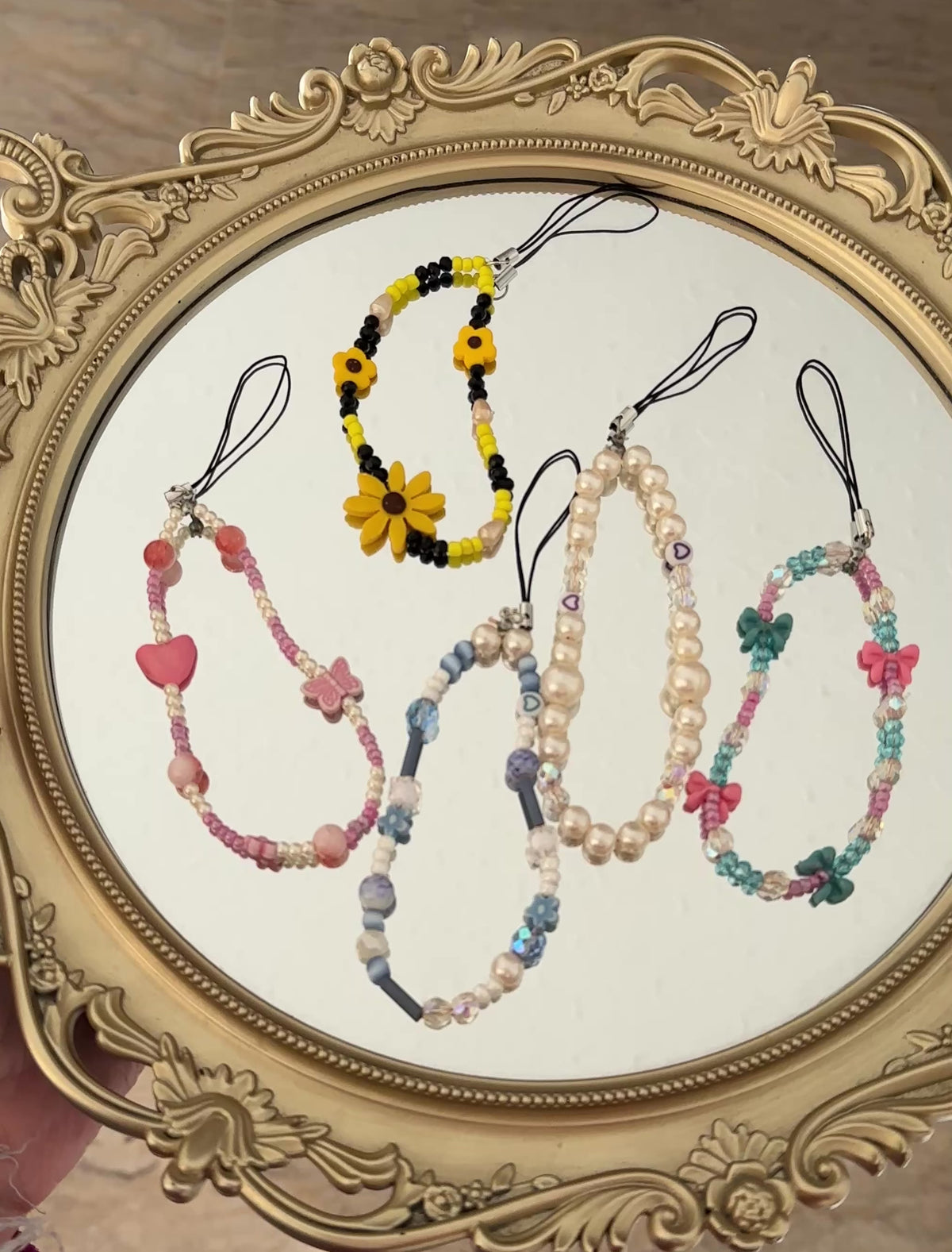 Beads Phone Charm